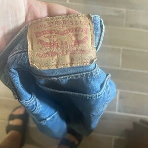 Levi's mens Light Blue Denim Jeans